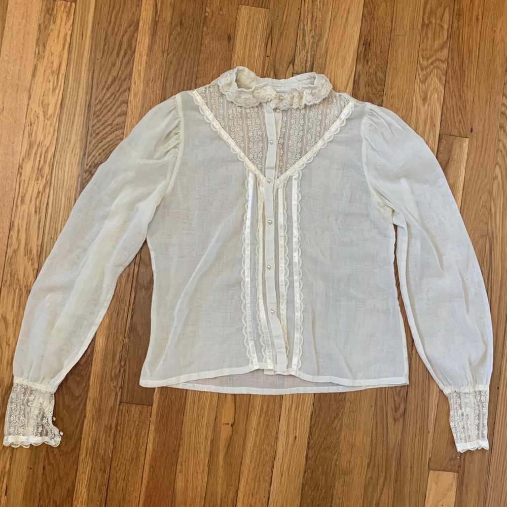 Vintage Gunne Sax blouse
